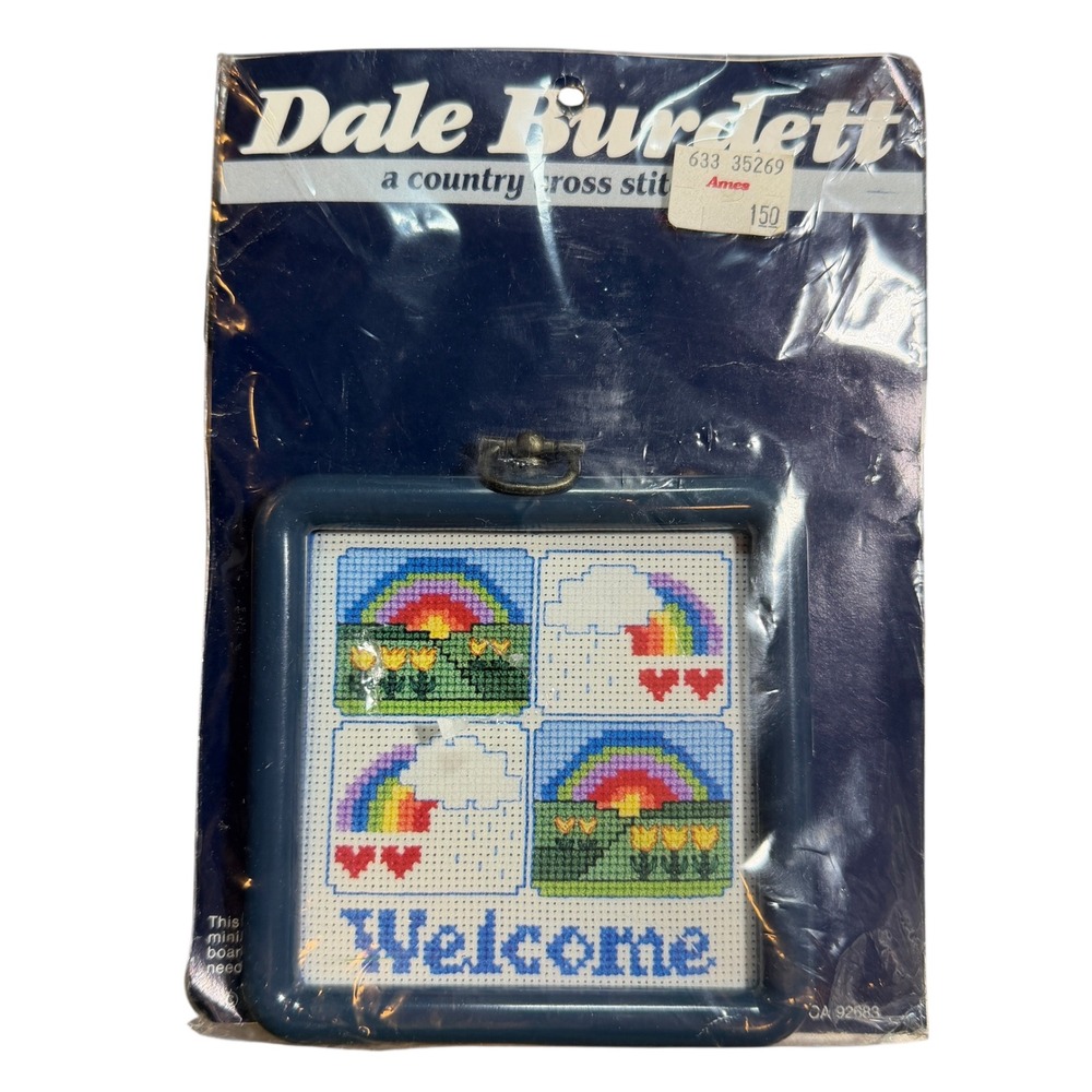 Dale Burdett‎ Rainbow Delight Cross Stitch Kit Vintage Kit CK614 New